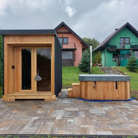 Cichy Zakatek - Sauna Jacuzzi Spa Relax Solina Bieszczady เลสโก ภายนอก รูปภาพ